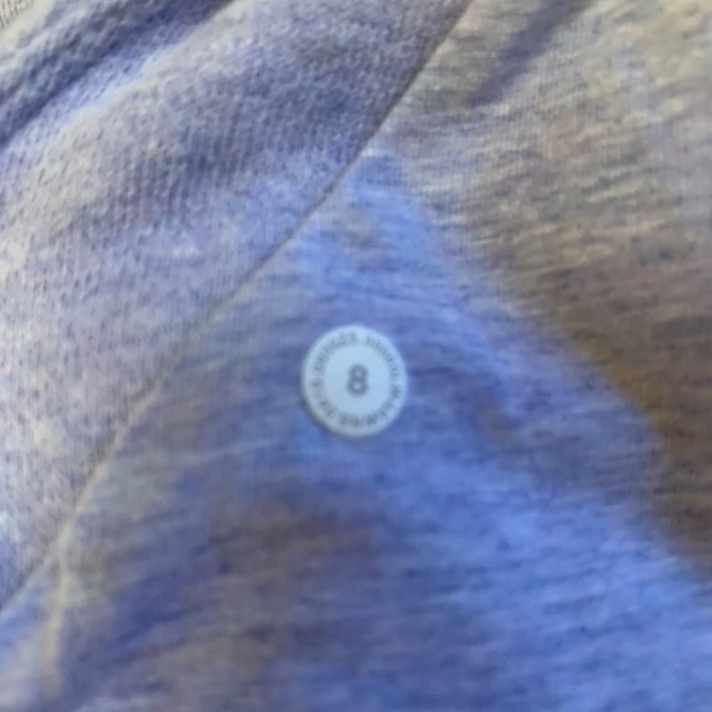Cornflower blue Lululemon Scuba jacket - Picture 8 of 8